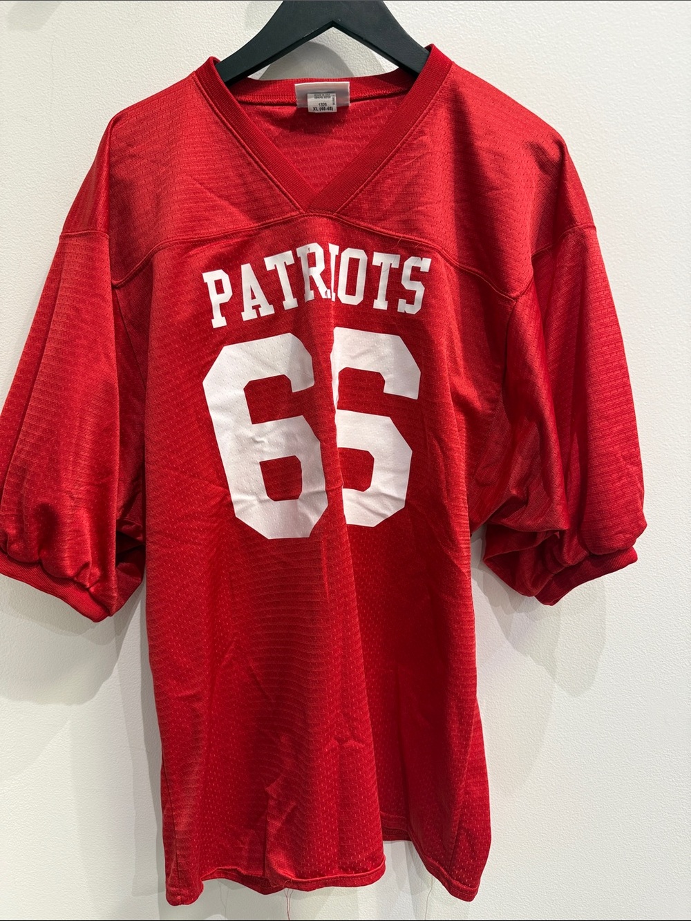 Red Patriots MATA 66 Football Jersey